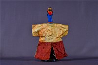 布袋戲偶（雷公頭）藏品圖，第2張