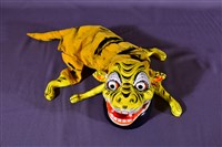 布袋戲偶（虎）藏品圖，第1張