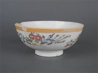 印花花卉鳳鳥紋碗藏品圖，第6張