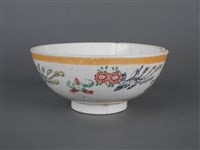 印花花卉鳳鳥紋碗藏品圖，第9張