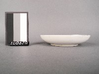 藍釉印花花卉紋盤藏品圖，第2張