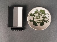 綠釉印花魚紋碟藏品圖，第1張