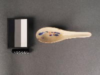 紅藍彩湯匙藏品圖，第1張