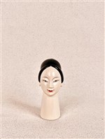 布袋偶頭（女扮）藏品圖，第1張