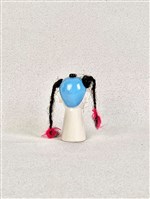 布袋偶頭（花童）藏品圖，第2張