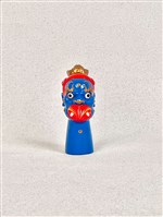 布袋偶頭（雷公頭）藏品圖，第1張