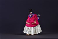 布袋戲偶（中年旦）藏品圖，第2張