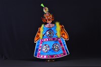 布袋戲偶（圓目奸）藏品圖，第2張