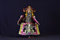 布袋戲偶（圓目奸）藏品圖，第1張