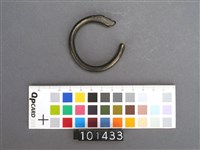 宋仿紅山玉龍銅鉤藏品圖，第2張