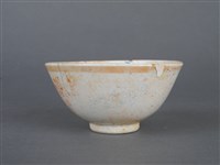 紅釉印花壽字碗藏品圖，第4張