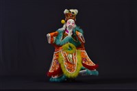 布袋戲偶（鬍鬚生）藏品圖，第1張