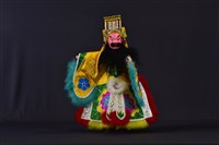 布袋戲偶（斜目奸）藏品圖，第1張