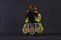 布袋戲偶（黑虎）藏品圖，第2張