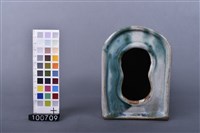 綠釉斑點紋枕頭藏品圖，第3張