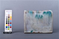 綠釉斑點紋枕頭藏品圖，第6張