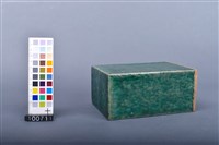 綠釉枕頭藏品圖，第1張