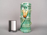 綠黃釉箸籠藏品圖，第1張