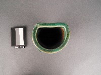 綠黃釉箸籠藏品圖，第2張