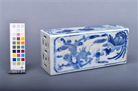 青花枕頭藏品圖，第1張