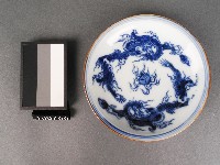 青花龍紋盤藏品圖，第1張