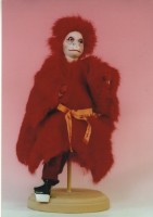 布袋戲偶(猴頭)藏品圖，第1張