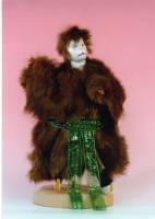 布袋戲偶（猴頭）藏品圖，第1張