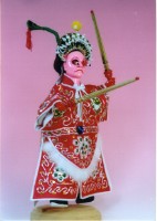 布袋戲偶（紅北仔）藏品圖，第1張