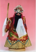 布袋戲偶（黑虎）藏品圖，第1張