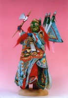 布袋戲偶（雷公頭）藏品圖，第1張