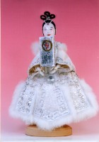 布袋戲偶（武旦）藏品圖，第1張