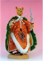 布袋戲偶（虎頭）藏品圖，第1張