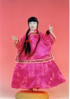 布袋戲偶（花旦）藏品圖，第1張