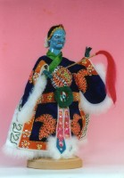 布袋戲偶（怪老婆面）藏品圖，第1張