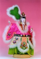 布袋戲偶（刀馬旦）藏品圖，第1張