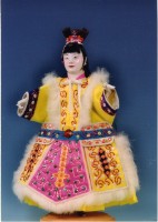 布袋戲偶（武旦）藏品圖，第1張