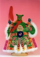 布袋戲偶（獅頭）藏品圖，第1張