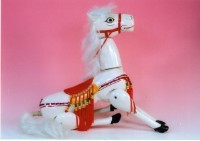 布袋戲偶（馬）藏品圖，第1張