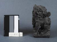 台灣石雕門獅座藏品圖，第1張