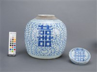 青花囍字罐藏品圖，第5張
