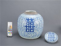 青花囍字罐藏品圖，第6張