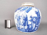 青花人物罐藏品圖，第1張