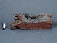 彩色木雕獅藏品圖，第2張