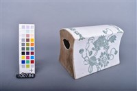 印花獅紋瓷枕藏品圖，第2張