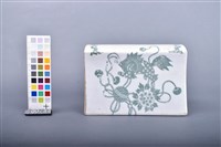 印花獅紋瓷枕藏品圖，第3張