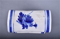 青花花卉紋枕頭藏品圖，第6張