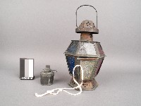 六角玻璃燈藏品圖，第1張