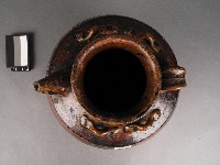 赤釉五耳茶壺藏品圖，第2張