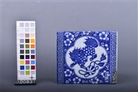 青花印花獅紋枕藏品圖，第6張