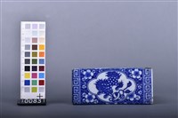 青花印花獅紋枕藏品圖，第7張